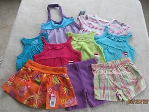 Baby Toddler Girl Clothes Lot Brand Name Tops Bottoms Dress 18 MO NWT