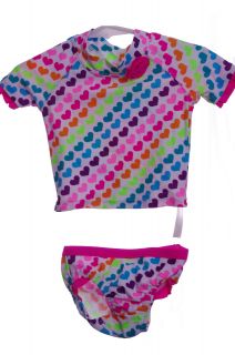TCP Baby Girls Bikini 2 Piece Swim Bathing Suit Lycra Size 6 9 12 Months New