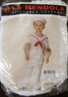 Halloween Costume Sale Boys Baby Toddler Size 6 9 12 Months Sailor Man Popeye