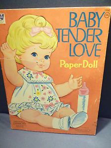 Baby Tender Love Paper Doll