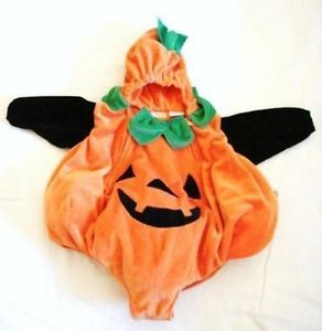 Babystyle "Pumpkin" Plush Halloween Costume 6 12 M