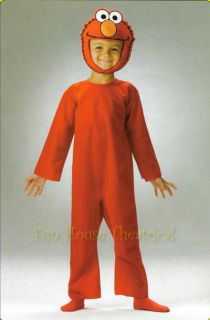 Sesame Street Elmo Halloween Costume Jumpsuit Toddler Child 5067 5067L