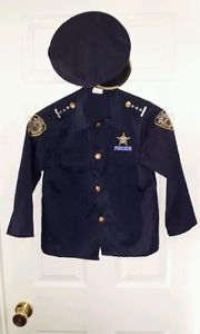 Boys Policeman Costume Police Officer Toddler Cop Childs Dress Up Authentic Kids