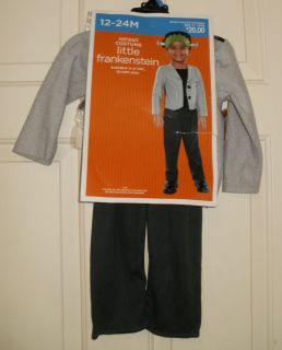 New Baby Boys Little Frankenstein Costume 12 24 Months Top Pants Hat