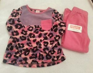 Fisher Price Size 3T Toddler Girls Clothing 2 Piece Outfit Set Pants Shirt LS