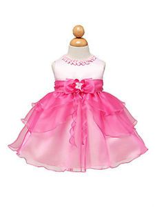 Cute 3 Tier Baby Dress Infant Toddler Flower Girl Birthday Beauty Pageant Kids
