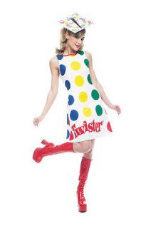 Twister Board Game Womens Adult Halloween Costume