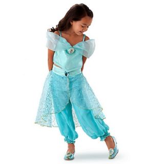 New  Jasmine Aladdin Costume Dress Gown Girls Most Sizes 2013