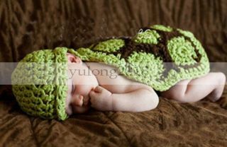 Love Baby Infant Tortoise Newborn Turtle Costume Photo Photography Prop 3 6 Mon