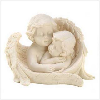 Angelic Sisters Figurine Cherub Angel Art Statue New