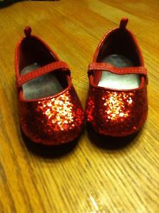 Toddler Girl Red Shoes Size 9