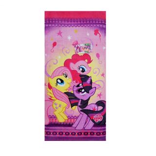 Hasbro My Little Pony Beach Towel Bath Towel 28"w x 58"L 100 Cotton "Stars"