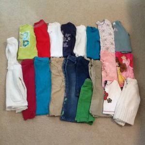 Huge Kids Toddler Girl 2T Fall Winter Clothes Outfits Back to School Lot