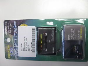 Universal Motorcycle LED Lights Battery Checker Charge Monitor Voltage Indicator