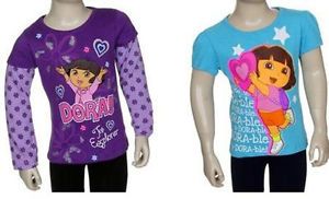 Baby Girl Clothes Dora The Explorer Tshirt Size 2T 4T