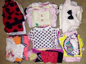Infant Baby Girl Clothes Lot Size 3 6 6 Months Fall Spring 55 Pcs