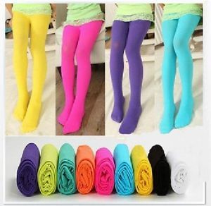 New I Pcs Baby Girls Kids Children Pantyhose Leggings Socks Tights Soft Size 2 7