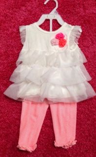 Lot of 18 12 Month Baby Girl Clothes Summer Spring