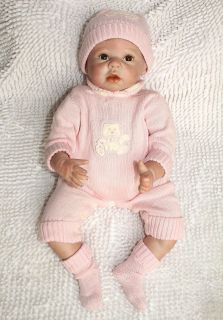 22 inch New Baby Lifelike Reborn Baby Soft Silicone Vinyl Baby Doll Kids Gift