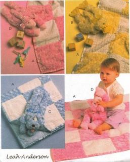 McCall's Pattern Diaper Bag Diaper Cake Baby Blanket