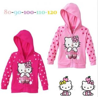 NTW Baby Toddler Girls Hoodie Coat Kids Cut Cartoon T Shirt Coth SZ1 5Y Clothing