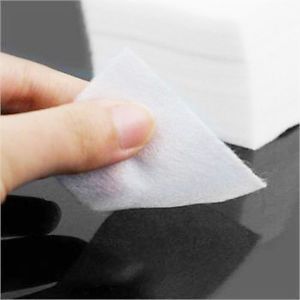 200 x UV Gel Nail Polish Remover Cleaner Wipes Cotton Lint Free Nail Wipes