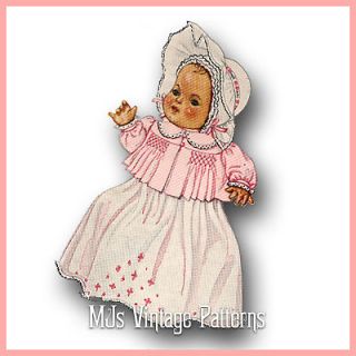 Vtg 1940s Pattern Doll Clothes Dress Sunsuit 11" DY Dee Tiny Tears Betsy Wetsy