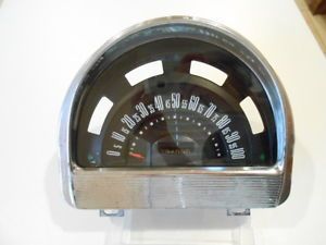 1952 52 Ford Mainline Customline Crestline Dash Gauge Cluster Speedometer