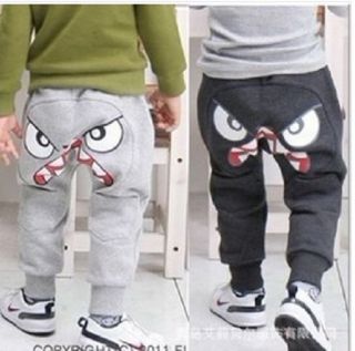 Cartoon Cute Pants Trousers Sportwear Kids Boys Baby Casual Clothing Sz 2 7Years