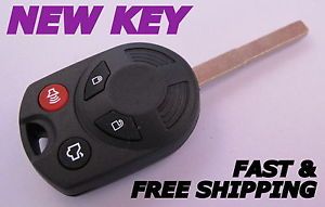 Ford Focus Escape Head Key Keyless Entry Remote Combo Fob Transmitter Car Alarm