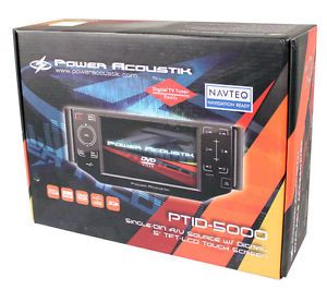 Power Acoustik Ptid 5000 3YR Waranty Car Stereo Radio CD  DVD Player Aux USB