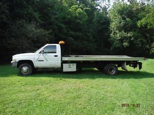 1998 Dodge RAM 3500 Rollback Tow Truck Flatbed