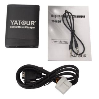 Car CD Adapter Changer USB SD Aux for Honda Accord City Civic CR V Acura Series
