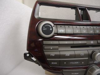 2008 09 10 2010 Honda Accord Factory Radio  MP 3 CD Player 4BA0
