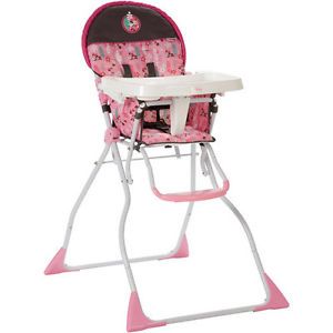 Disney Minnie Mouse Pink Folding Baby High Chair Brand New