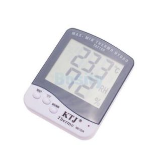 Table Digital LCD Indoor Thermometer Hygrometer Temperature Humidity Meter Gauge