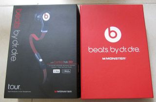 Red Monster Beats by Dr Dre Tour in Ear Earphones Ear Buds Headphones CTRLTLK