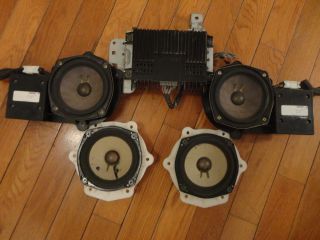 Bose 5 Piece Car Sound System "Powered" Speakers Nissan Pathfinder Infinity QX4