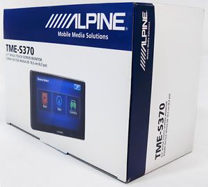 Alpine TME S370 6 5" WVGA Touch Screen Monitor TMES370 Brand New Warranty