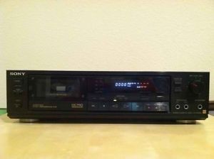 HX Pro Sony Stereo Auto Reverse Cassette Deck Player Recorder TC RX55ES