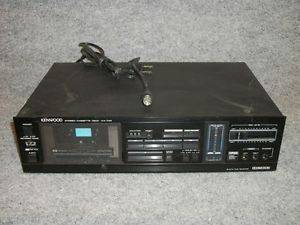 Kenwood Model KX 74R Stereo Cassette Tape Deck Player Recorder with Auto Reverse