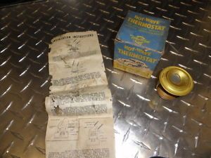 Vintage Western Auto Supply Hot Wave Thermostat Z1614 Ford Auto Parts Store
