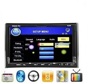 7"Car DVD Player Touchscreen Indash Car Radio Stereo TV