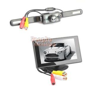 Car 4 3 inch Wireless Reverse Rear Back View Video Monitor Camera Night Vision