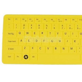 Yellow Keyboard Skin Cover Fr Sony Vaio ea NW FW Series