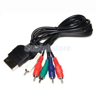 High Quality Gold Plated Head HD Component Video Audio AV Cable for Xbox