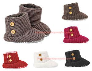 Baby Boys Girls Snow Boots Faux Fleece Lined Shoes Size Newborn TO18 Months