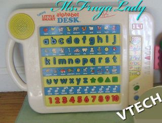 Vtech Little Smart Talking Alphabet Learning Toy Letters Numbers Shapes Game