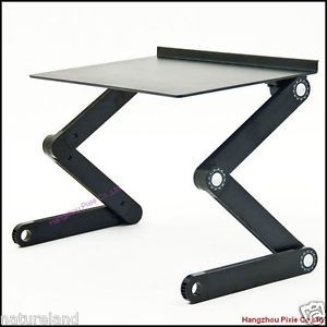 Folding Computer Laptop Notebook Stand Bed TV Tray PC Table Aluminum Alloy Desk
