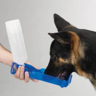 Handi Drink Portable Travel Dog Water Dish Dispenser 25 oz Large